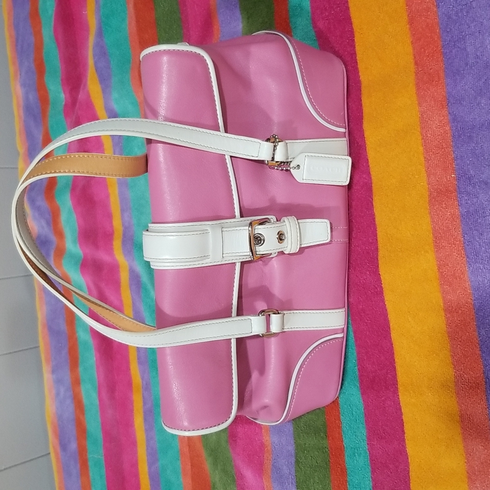 Pink Coach Bag
